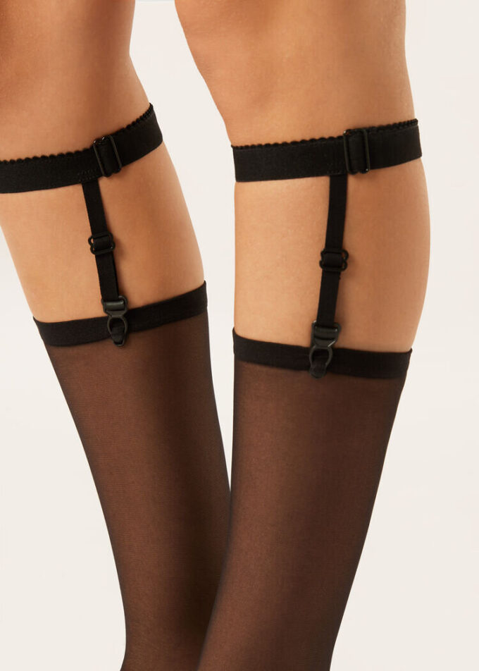 Knee-Highs with Garters