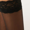 Knee-Highs with Lace Ruffle
