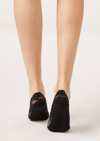 Lace No-Show Socks
