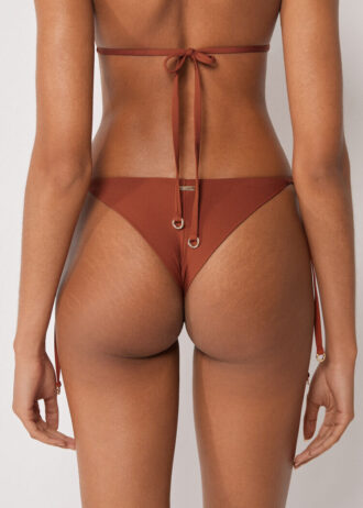 Laced Brazilian Swimsuit Bottom Premium Fit