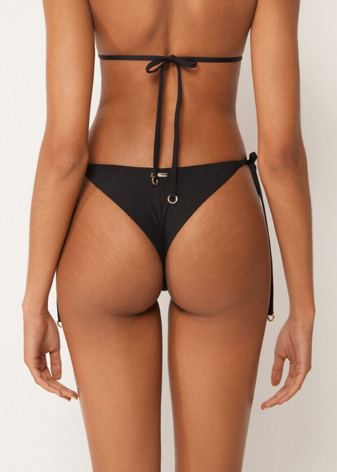 Laced Brazilian Swimsuit Bottom Premium Fit Laced Brazilian Swimsuit Bottom Premium Fit