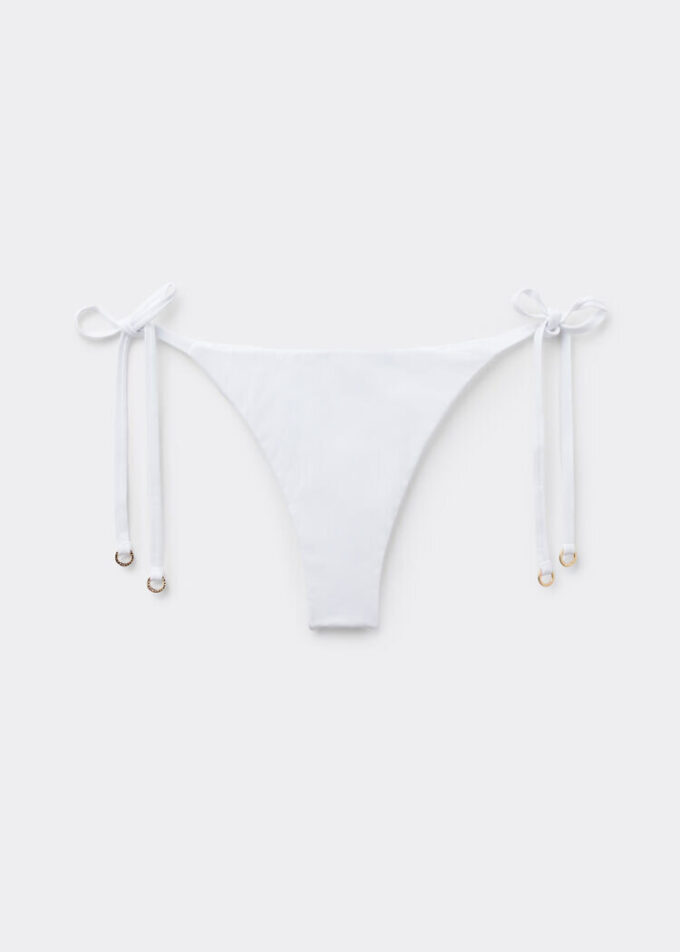 Laced Brazilian Swimsuit Bottom Premium Fit Laced Brazilian Swimsuit Bottom Premium Fit