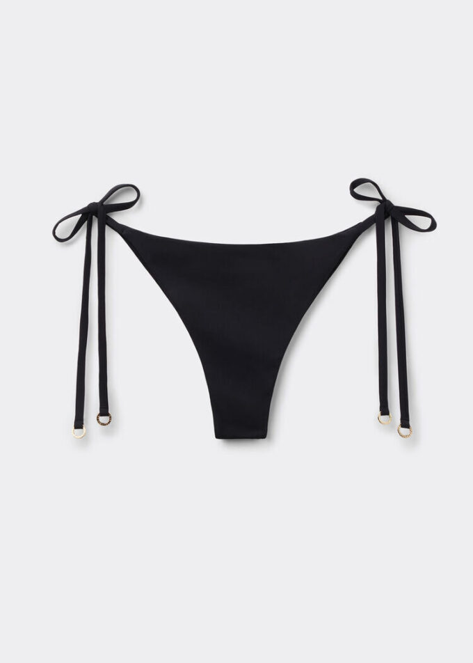Laced Brazilian Swimsuit Bottom Premium Fit Laced Brazilian Swimsuit Bottom Premium Fit