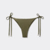 Laced Brazilian Swimsuit Bottom Refined Shine Laced Brazilian Swimsuit Bottom Refined Shine
