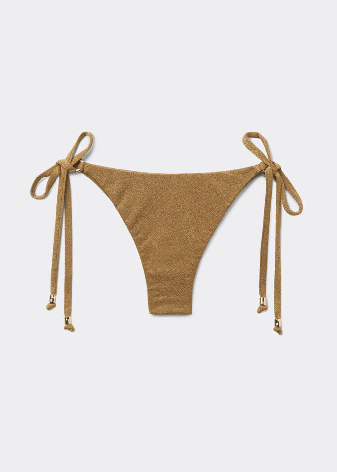 Laced Brazilian Swimsuit Bottom Sophisticated Shine Laced Brazilian Swimsuit Bottom Sophisticated Shine