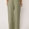 Linen and Viscose Palazzo Pants