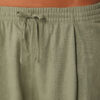 Linen and Viscose Palazzo Pants