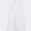 Linen and Viscose Palazzo Pants