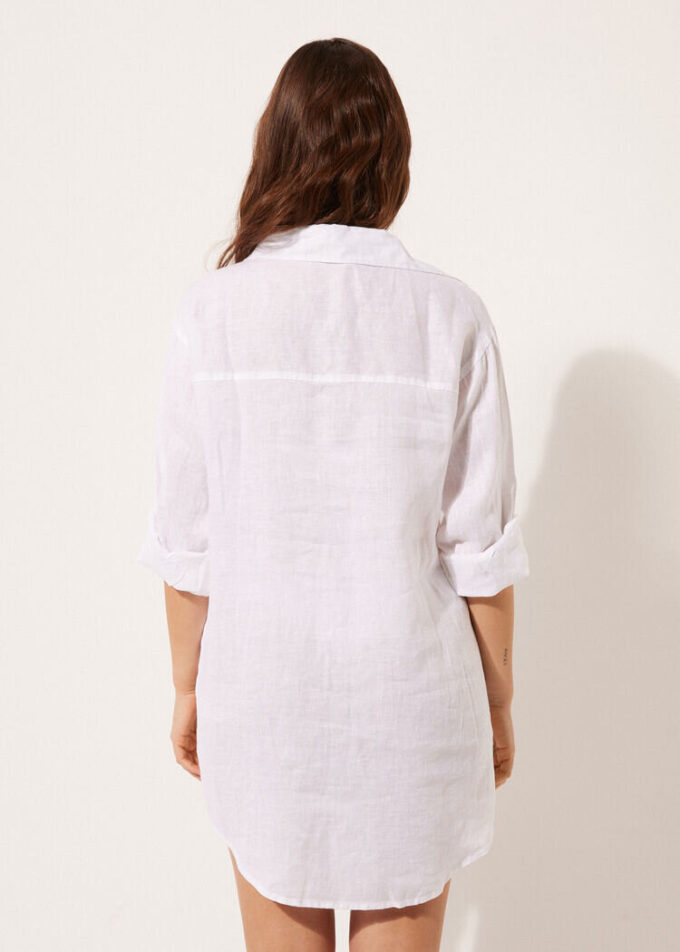 Linen Shirtdress Linen Shirtdress