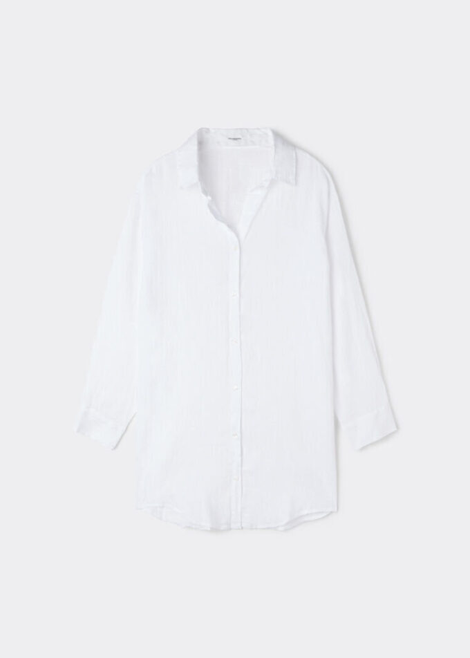 Linen Shirtdress Linen Shirtdress