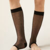 Long Open Toe Socks Long Open Toe Socks