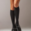 Long Ribbed Cashmere Socks