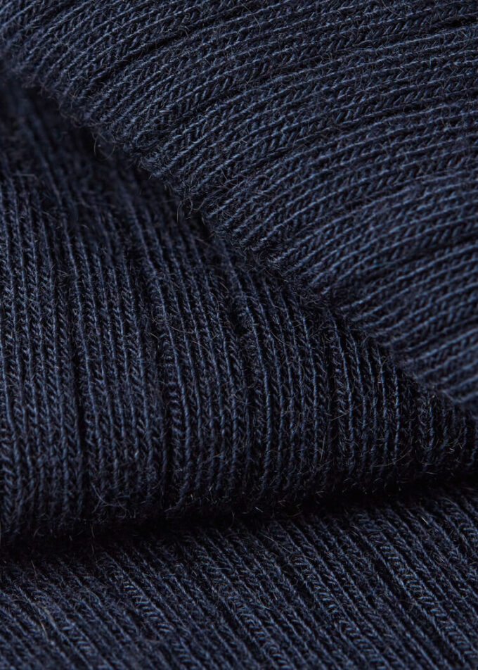 Long Ribbed Cashmere Socks