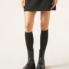 Long Ribbed Cotton Socks