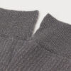Long Ribbed Cotton Socks