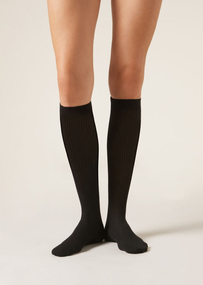 Long Ribbed Socks Long Ribbed Socks