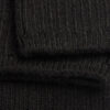 Long Ribbed Wool and Cashmere Socks