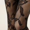 Macro Floral Lace Tights