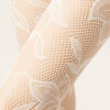 Macro Floral Lace Tights