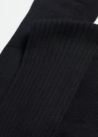 Men’s Lisle Thread Ribbed Long Socks