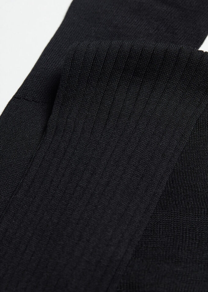 Men’s Lisle Thread Ribbed Long Socks Men’s Lisle Thread Ribbed Long Socks