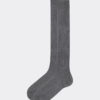Men’s Lisle Thread Ribbed Long Socks Men’s Lisle Thread Ribbed Long Socks