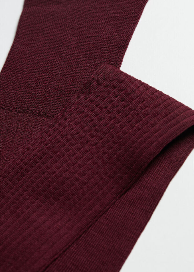 Men’s Lisle Thread Ribbed Long Socks Men’s Lisle Thread Ribbed Long Socks