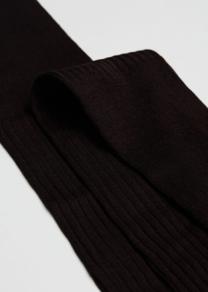 Men’s Lisle Thread Ribbed Long Socks Men’s Lisle Thread Ribbed Long Socks