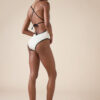 One Piece Swimsuit Bicolor Embroidery