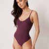 One Piece Swimsuit Invisible Bonding