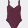 One Piece Swimsuit Invisible Bonding