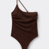 One-Shoulder Swimsuit Metallic Glow One-Shoulder Swimsuit Metallic Glow