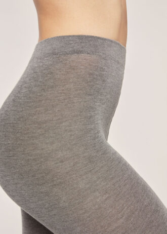Opaque Matte Cashmere and Modal Tights