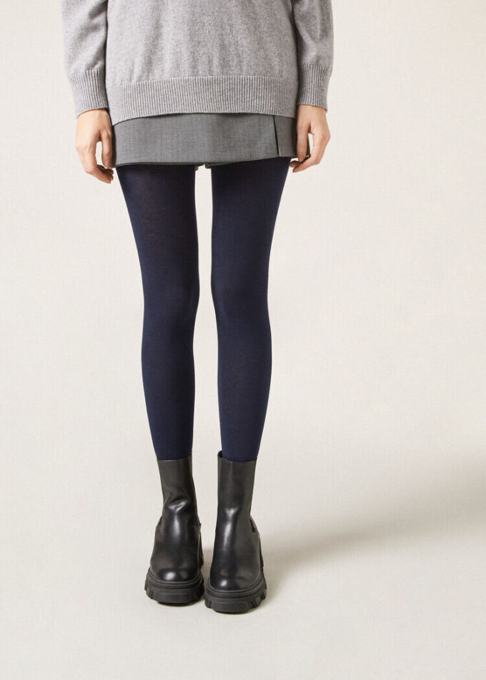 Opaque Matte Cashmere and Modal Tights Opaque Matte Cashmere and Modal Tights