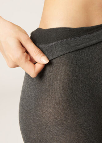 Opaque Matte Thermal Tights