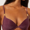 Padded Push-Up Swimsuit Top Golden Glow