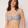 Padded Push-Up Swimsuit Top Water Reflection