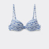 Padded Push-Up Swimsuit Top Water Reflection