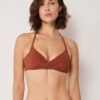 Padded Triangle Swimsuit Top Premium Fit