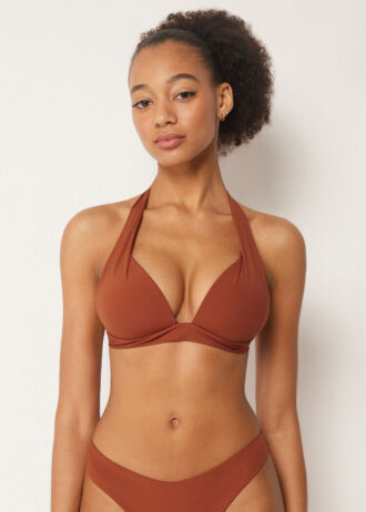 Padded Triangle Swimsuit Top Premium Fit