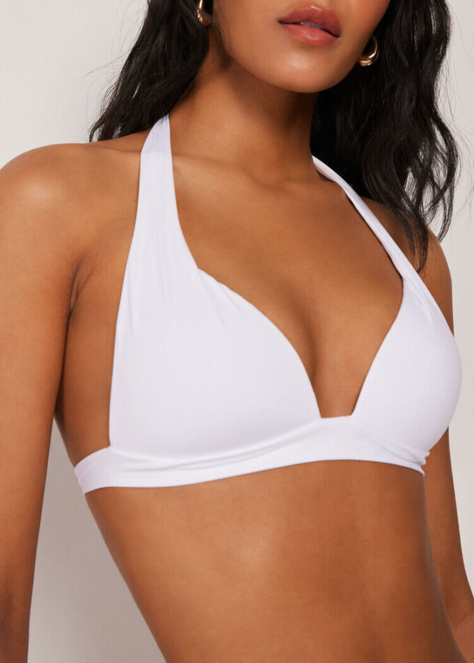 Padded Triangle Swimsuit Top Premium Fit
