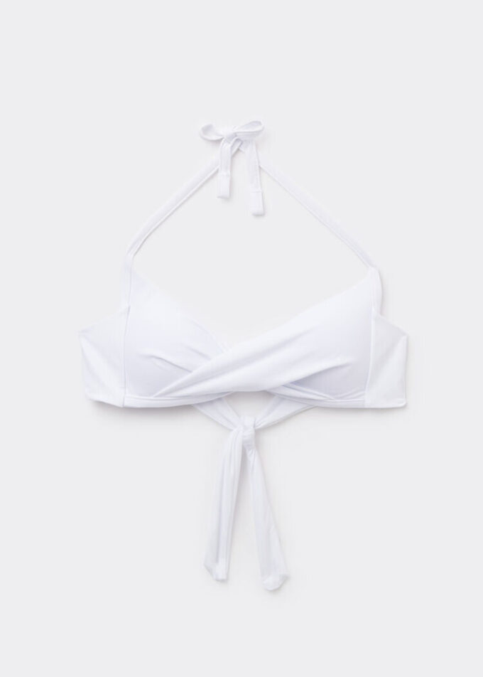 Padded Triangle Swimsuit Top Premium Fit