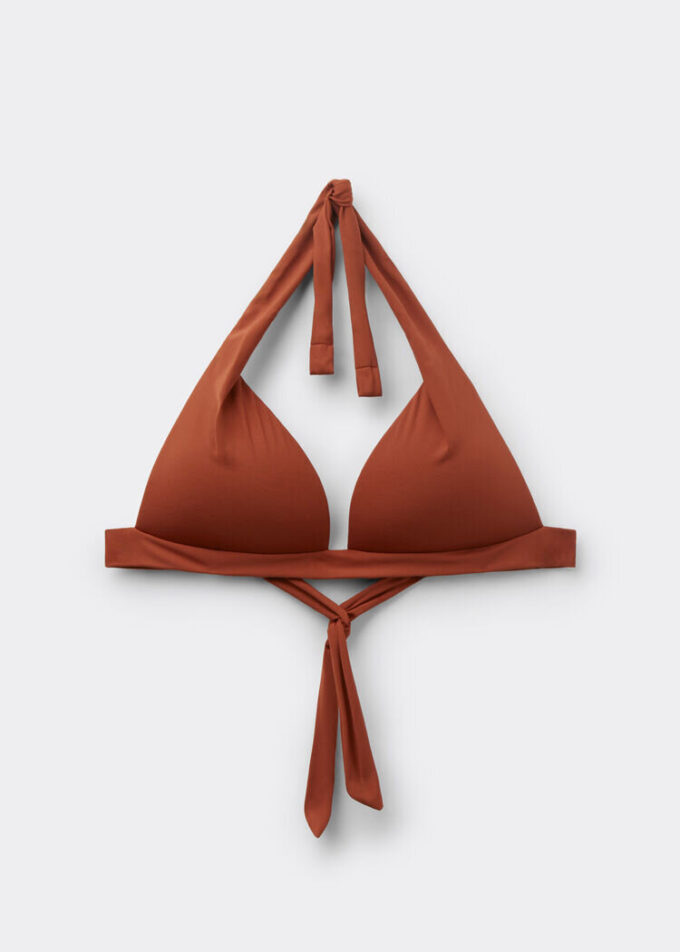 Padded Triangle Swimsuit Top Premium Fit