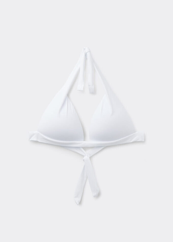 Padded Triangle Swimsuit Top Premium Fit