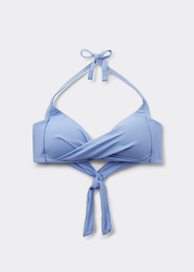 Padded Triangle Swimsuit Top Premium Fit