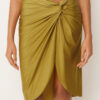 Pareo Skirt Shiny Satin Pareo Skirt Shiny Satin