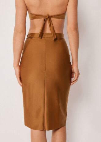 Pareo Skirt Shiny Satin