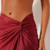 Pareo Skirt Shiny Satin Pareo Skirt Shiny Satin
