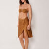 Pareo Skirt Shiny Satin Pareo Skirt Shiny Satin