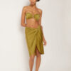 Pareo Skirt Shiny Satin Pareo Skirt Shiny Satin